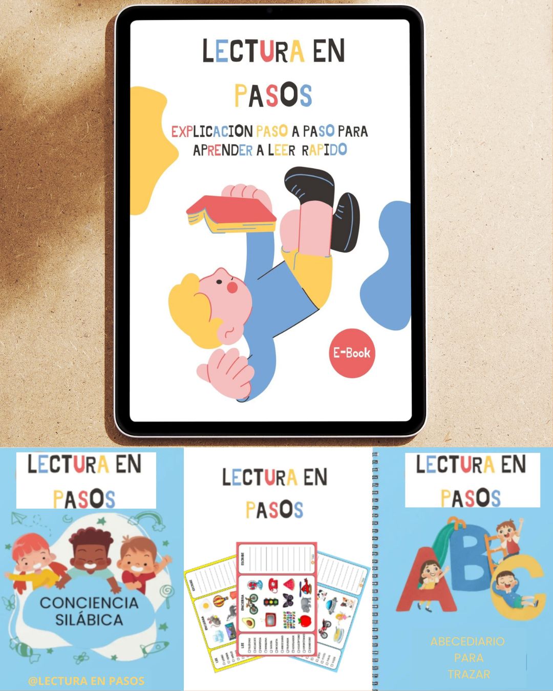 “LECTURA EN PASOS + 🎁 3 BONOS!